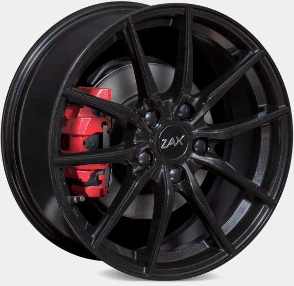 ZAX EV BLACK METALLIC 17x7 5-112 ET48 CB66.5