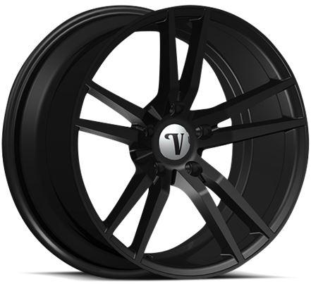 ZAX VW20 BLACK 20x10 5-120 ET40 CB72.6 - LIGHT WEIGHT