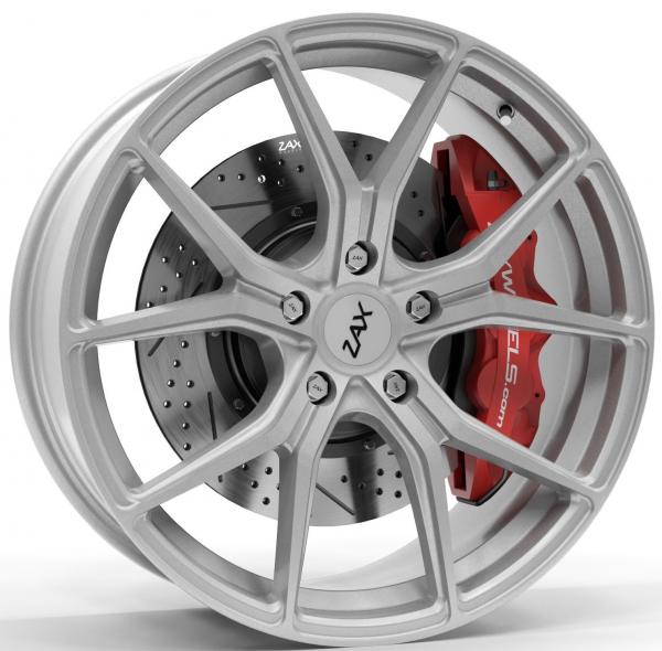 ZAX EV531 TITANIUM SILVER 16x6.5 4-100 ET40 CB60.1 -LIGHT WEIGHT