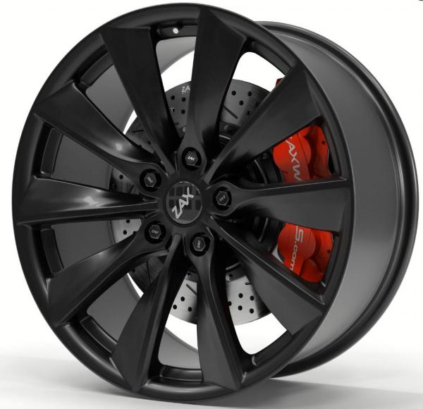ZAX TURBIN X SATIN BLACK 21x10 5-114.3 ET48 CB64.1