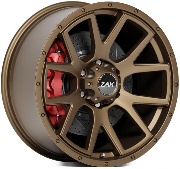 ZAX H161 BRONZE MAT 22x9.5 6-139.7 ET24 CB78.1