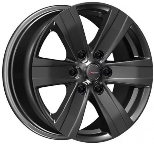 XTREME SX6 DARK ANTHRACITE GLOSS 18X8 6-139.7 ET25 CB106 -FLAT HEAD NUT