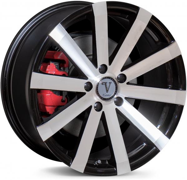 ZAX VW12 BLACK POLISH 24x9.5 6-139.7 ET25 CB78.1