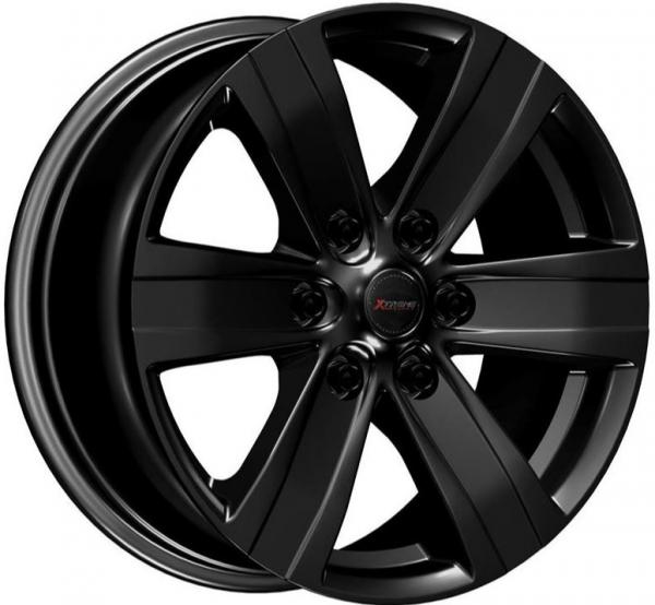 XTREME SX6 GLOSS BLACK 18x8 6-139.7 ET25 CB106.1 -FLAT HEAD NUTS