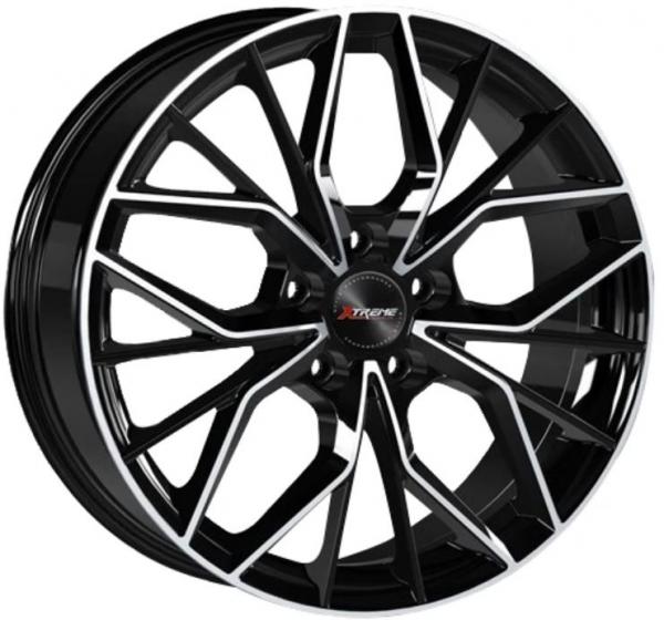 XTREME RX6 BLACK POLISHED 20x9 5-112 ET31 CB66.5 BALL