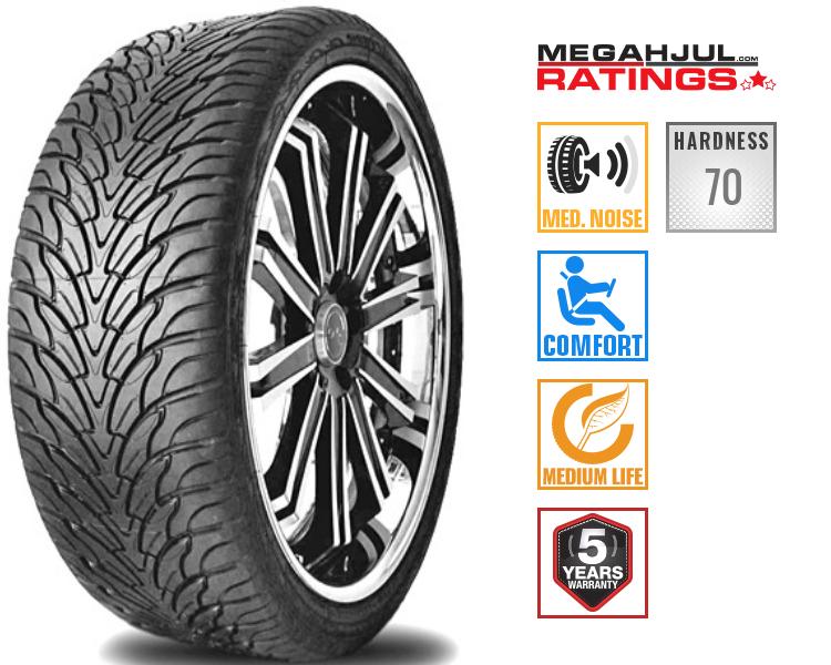 ATTURO AZ800 285/40 R24 112V DOT2017 GUMMI GOD!