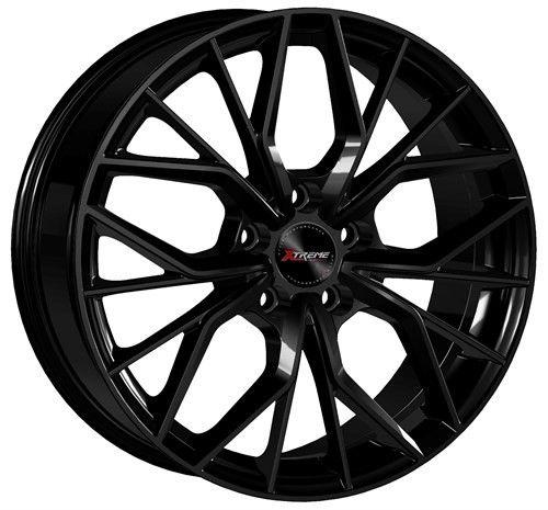 XTREME RX6 GLOSS BLACK 19x8 5-108 ET46 CB63.4