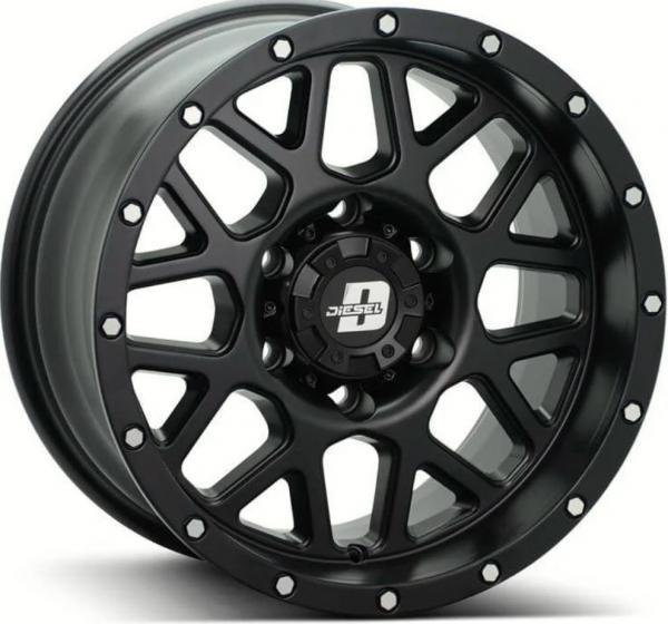 DIESEL VEGAS GLOSS BLACK 20x9.5 6-139.7 ET20 CB110.1