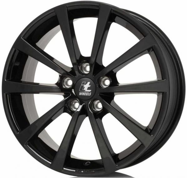 IT-WHEELS ALICE GLOSS BLACK 16x6.5 5-108 ET38 CB74.1