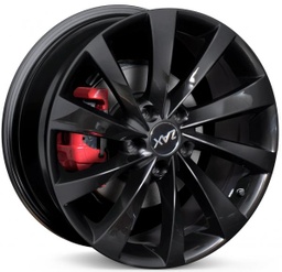 [1985120ET40BL] ZAX TURBIN3 BLACK GLOSS 19X8 5-120 ET40 CB64.1