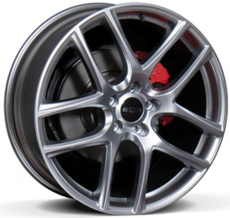 [RG12751835W502] OXXO VAPOR HYPER SILVER 18x7.5 5-120 ET35 CB72.6