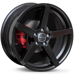 [ZNP6TH45-0FB14] ZENNEN ZP6 MATT BLACK 20X8.5 5-108 ET45 CB67.1