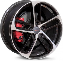 [Y29224132609] XTREME RX20 BLACKDIAMOND 20X9 5-112 ET33 CB66.5 BALL