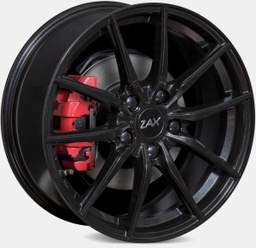[ZAXEV177112ET4866BM] ZAX EV BLACK METALLIC 17x7 5-112 ET48 CB66.5
