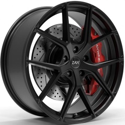 [52FA20105130ET55SB] ZAX 52FA SATIN BLACK FORGED 6061-T6 ALUMINIUM 20x10.5 5-130 ET55 CB71.6