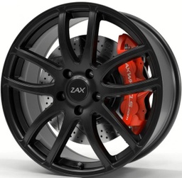 [ZAX499177114ET48SB] ZAX EV499 SATIN BLACK 17x7 5-114.3 ET48 CB67.1 - LIGHT WEIGHT