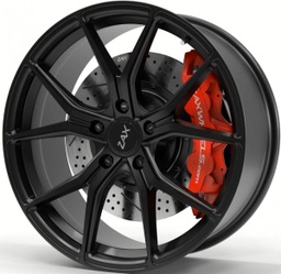 [ZAX53116655112ET42SB] ZAX EV531 SATIN BLACK 16x6.5 5-112 ET41 CB57.1 LIGHT WEIGHT