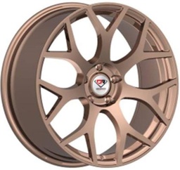 [ZAXDCTL0432085114ET35BR] ZAX DCTL043 BRONZE 20x8.5 5-114.3 ET35 CB73.1 -LIGHT WEIGHT