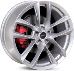 [YNX2295112ET36TS] ZAX YNX TITANIUM SILVER 22x9.5 5-112 ET36 CB66.5 ROTARY FORGED