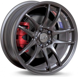 [ZAX499187114ET48GG] ZAX EV499 GLOSS GUNMETAL 18x7.5 5-114.3 ET48 CB67.1