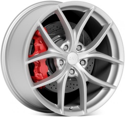 [ZAXGF2111130ET66TS] ZAX GFORCE TITANIUM SILVER 21x11 5-130 ET66 CB71.6 - ROTARY FORGED