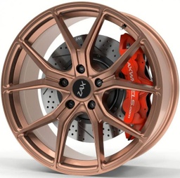 [ZAX53119855114ET35BZ] ZAX EV531 STEEL BRONZE 19X8.5 5-114.3 ET35 CB73.1 - LIGHT WEIGHT