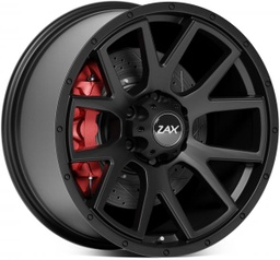 [ZAXH16122956139ET205SB] ZAX H161 SATIN BLACK 22x9.5 6-139.7 ET24 CB78.1