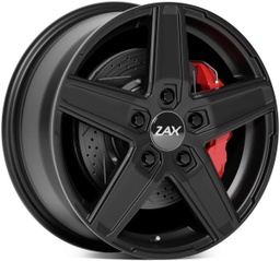 [ZAXCOM1665120ET45SB] ZAX EV COM SATIN BLACK 16x6.5 5-120 ET45 CB65.1