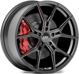 [ZAX6312085112ET46GG] ZAX EV631 GLOSS GUNMETAL 20x8.5 5-112 ET46 CB66.5 BALL SEAT - LIGHT WEIGHT