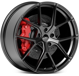 [52FA2295130ET47GG] ZAX 52FA GLOSS GUNMETAL FORGED 6061-T6 ALUMINIUM 22x9.5 5-130 ET47 CB71.6