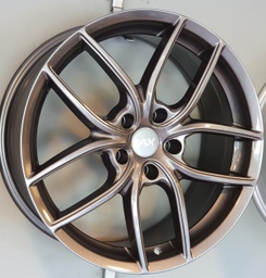 [ZAXXV188114ET35GG] ZAX XWING GLOSS GUNMETAL 18x8 5-114.3 ET35 CB64.1 - ROTARY FORGED -TEST PRODUCTION - GUMMI OK!
