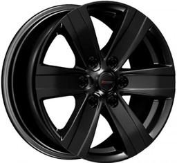 [X77100130609] XTREME SX6 GLOSS BLACK 18x8 6-139.7 ET25 CB106.1 -FLAT HEAD NUTS