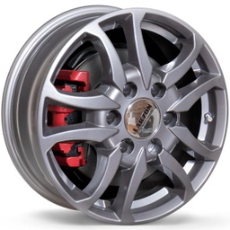[F166130DEMO] LARZON CAMPING GRAFIT - DEMO 16x6 6-130 ET60 CB84.1