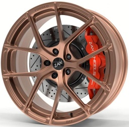 [ZAXEVX188114ET35BR] ZAX XFORCE BRONZE 18x8 5-114.3 ET35 CB64.1 FORGED 6061-T6 ALUMINIUM