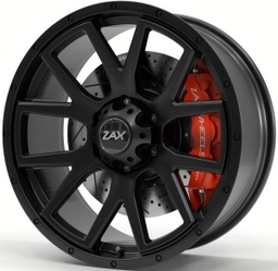 [ZAXH1612095180ET45SB] ZAX H161 SATIN BLACK 20x9.5 8-180 ET45 CB124.1