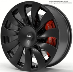 [ZAXU188114ET35SB] ZAX ÜBER12 SATIN BLACK 18x8 5-114.3 ET35 CB64.1