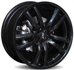 [PW700017755120ET30HB] DIAMOND HYPER BLACK 17X7.5 5-120 ET30 CB74.1 DEMO
