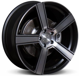 [AG780092] ESTAUTO N134 BLACKPOLISH 20X8 5-112 ET38 CB66.5