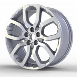 [F1751081] L186 SILVER 17X7.5 5-108 ET50 CB63.4 FLAT BOLT