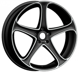 [F2251122] COMBAT Z450 BLACK 22X8.5 5-112 ET45 CB73.1