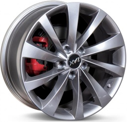 [19851143ET40GM] ZAX TURBIN3 GUNMETAL 19X8 5-114.3 ET35 CB64.1